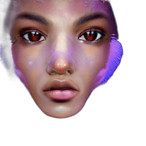 face, mask, creature, robot transparent PNG cut-out