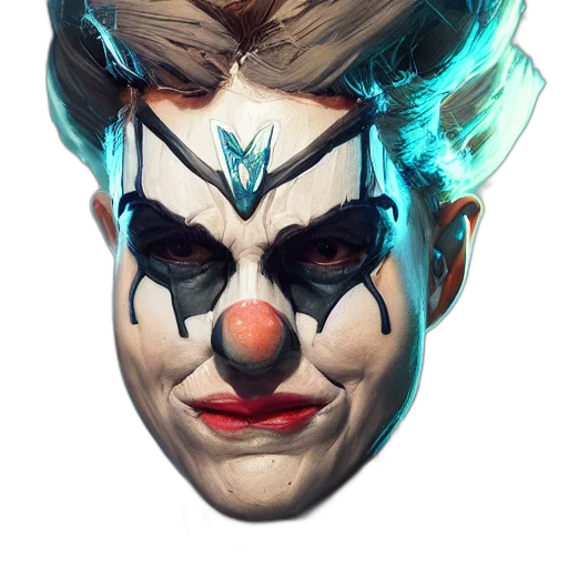 mask, face, crown, creature transparent PNG cut-out