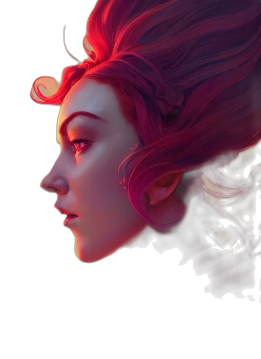 face, crown, mask, dragon transparent PNG cut-out