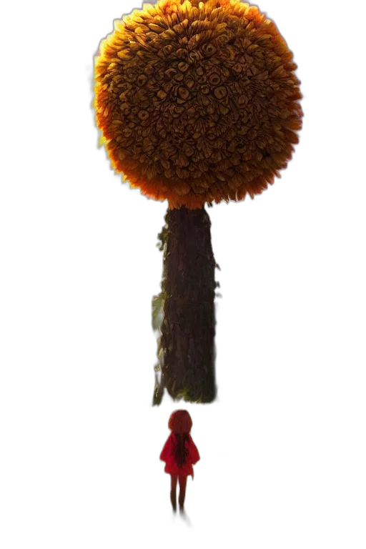 hair, staff, umbrella, hat transparent PNG cut-out