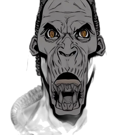 mask, face, creature, robot transparent PNG cut-out