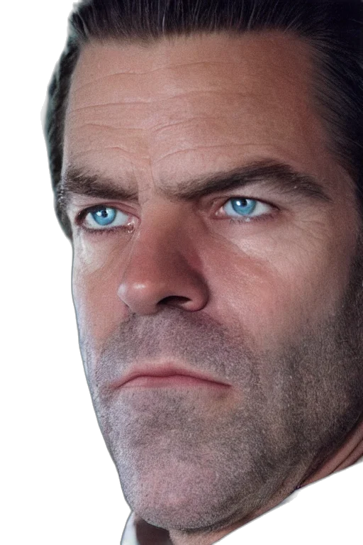 face, photorealistic, 3d render, lachlan transparent PNG cut-out