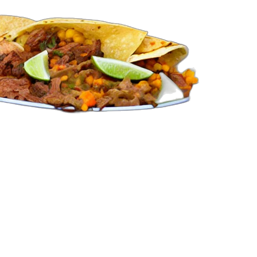 food, hat, umbrella, photorealistic transparent PNG cut-out