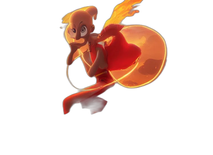 staff, dragon, animal, creature transparent PNG cut-out