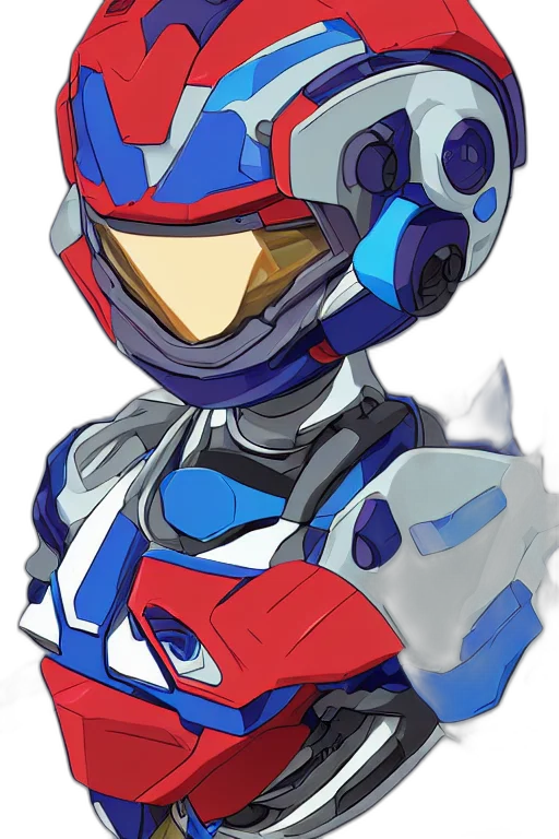 robot, mask, face, jacket transparent PNG cut-out