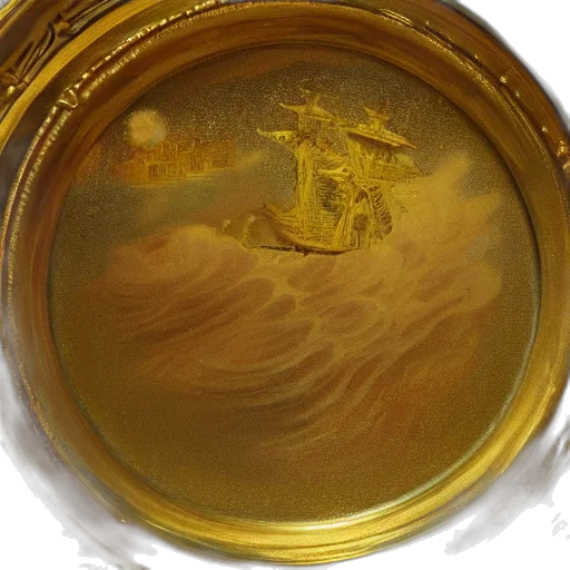 dragon, crown, bottle, hair transparent PNG cut-out