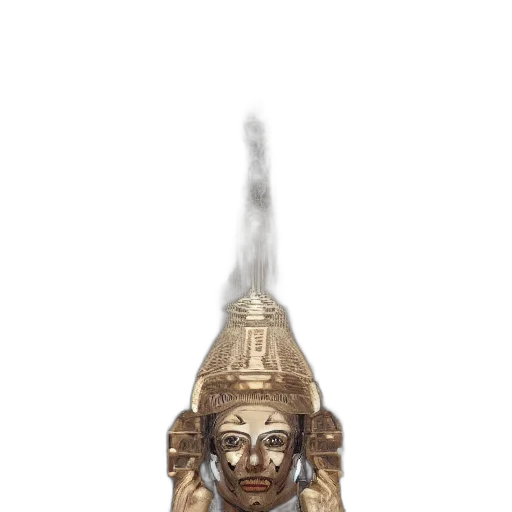 staff, mask, crown, jewelry transparent PNG cut-out