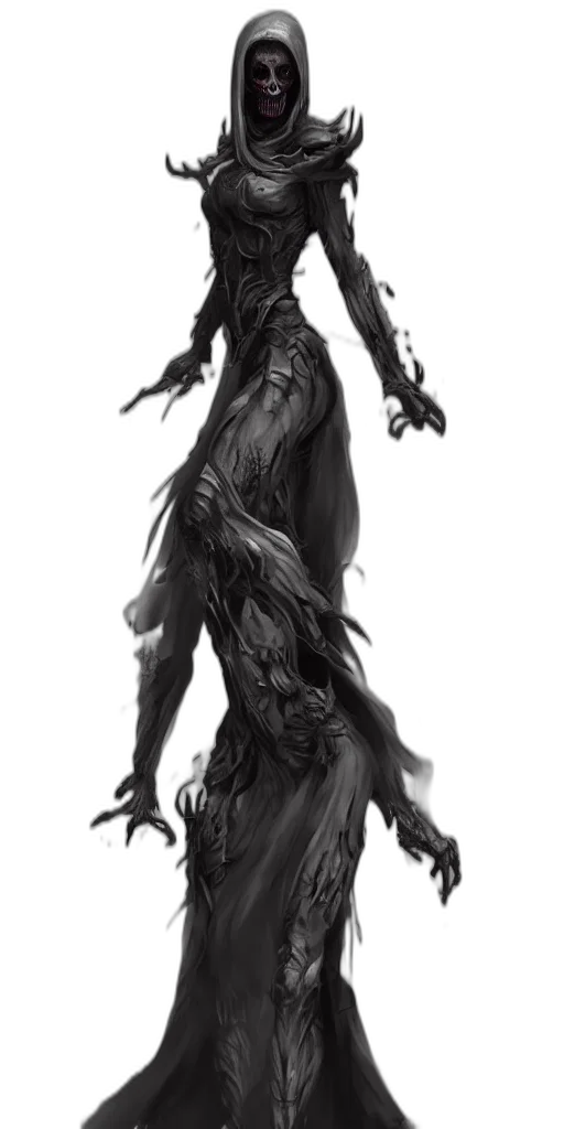 creature, dragon, staff, dress transparent PNG cut-out