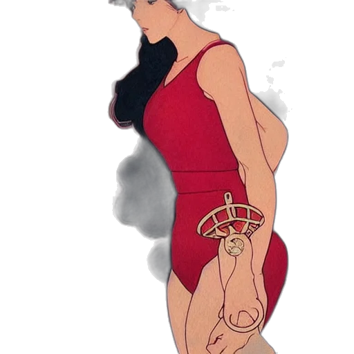 dress, jewelry, concept art, cartoon transparent PNG cut-out