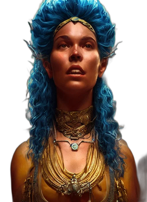 jewelry, crown, face, staff transparent PNG cut-out