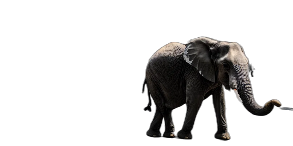 animal, creature, 3d render, photorealistic transparent PNG cut-out