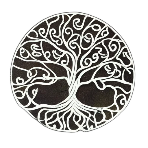 tree, crown, jewelry, staff transparent PNG cut-out