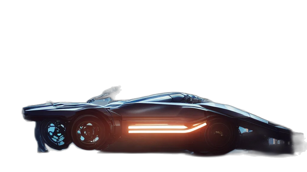 car, robot, jacket, concept art transparent PNG cut-out