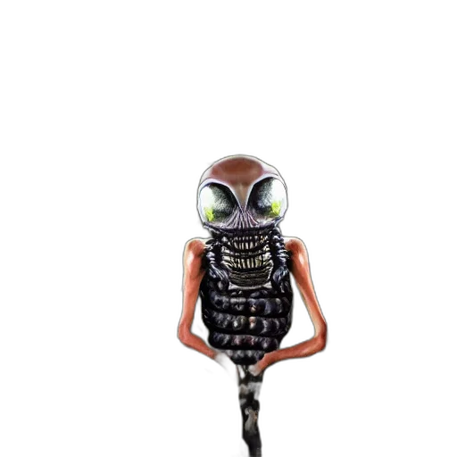 robot, staff, creature, mask transparent PNG cut-out
