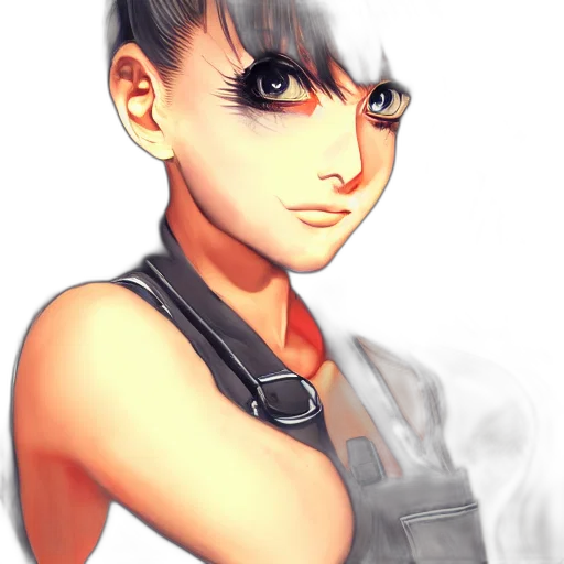 staff, face, photorealistic, cartoon transparent PNG cut-out