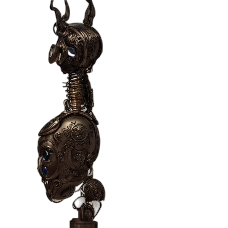 jewelry, crown, staff, mask transparent PNG cut-out
