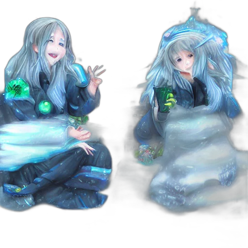 bottle, creature, fantasy art, concept art transparent PNG cut-out