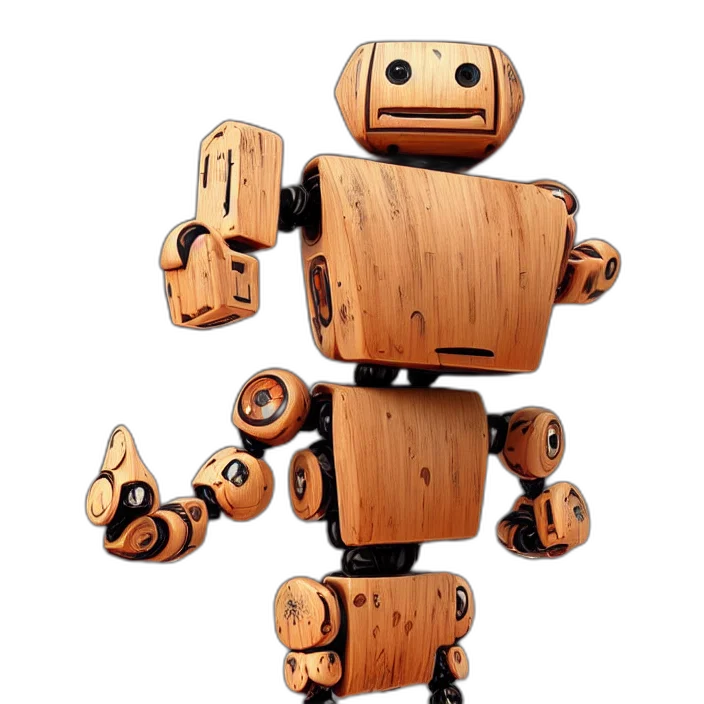 robot, 3d render, concept art, highly transparent PNG cut-out