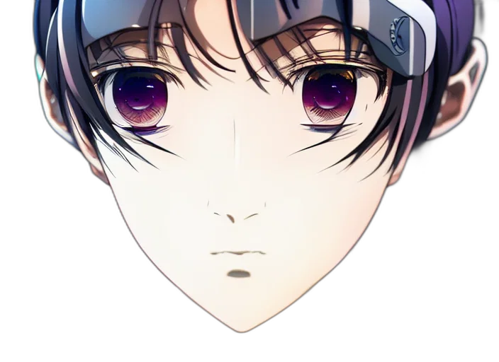 face, mask, robot, creature transparent PNG cut-out