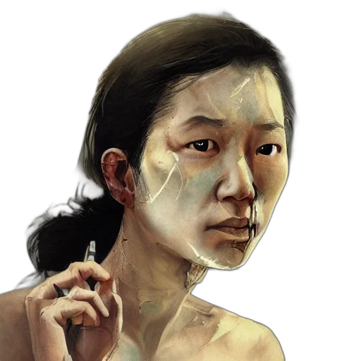 face, mask, jewelry, creature transparent PNG cut-out