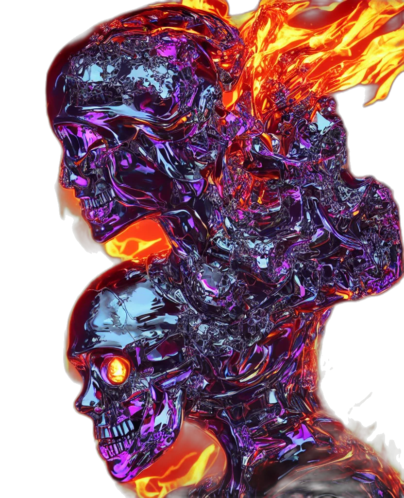 mask, face, robot, dragon transparent PNG cut-out