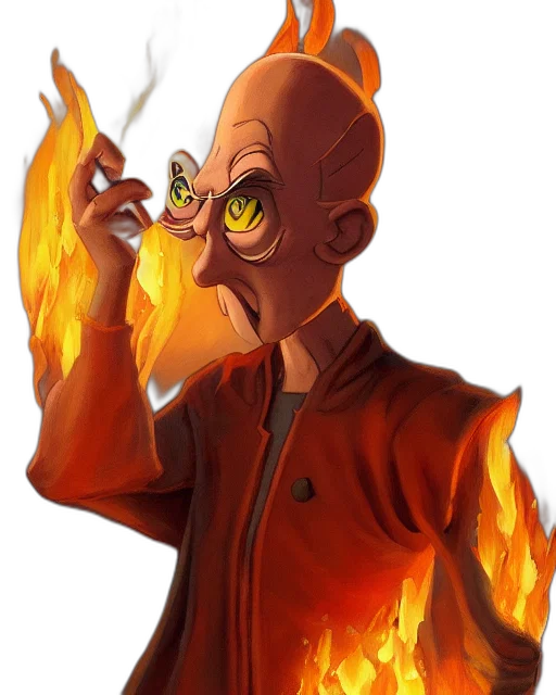 jacket, staff, mask, concept art transparent PNG cut-out