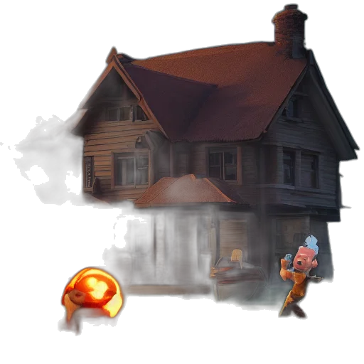 building, weapon, furniture, mask transparent PNG cut-out
