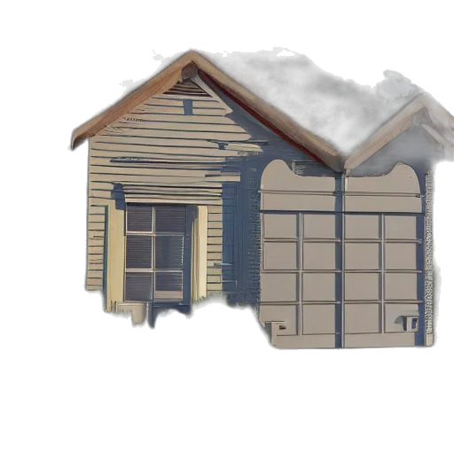 building, 3d render, concept art, photorealistic transparent PNG cut-out