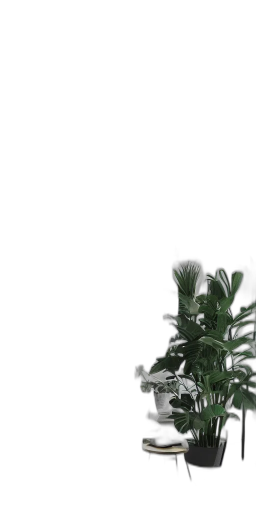 flower, tree, robot, creature transparent PNG cut-out