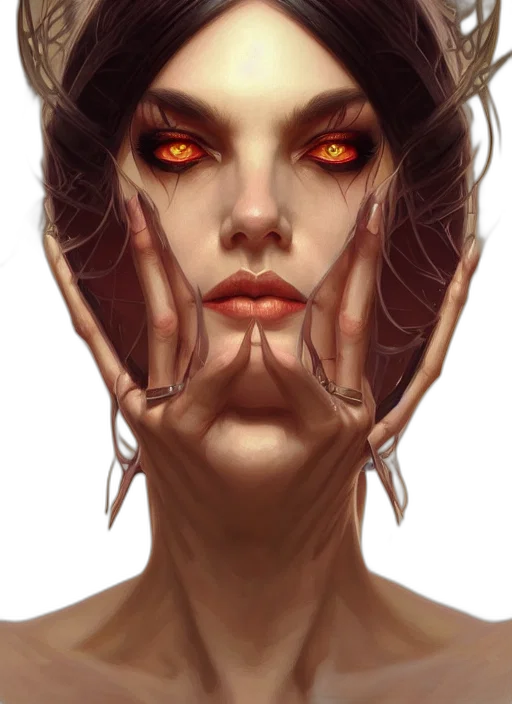 mask, face, creature, crown transparent PNG cut-out