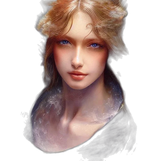 face, crown, mask, hair transparent PNG cut-out
