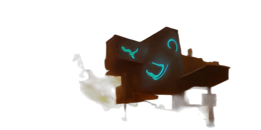 robot, mask, dragon, creature transparent PNG cut-out