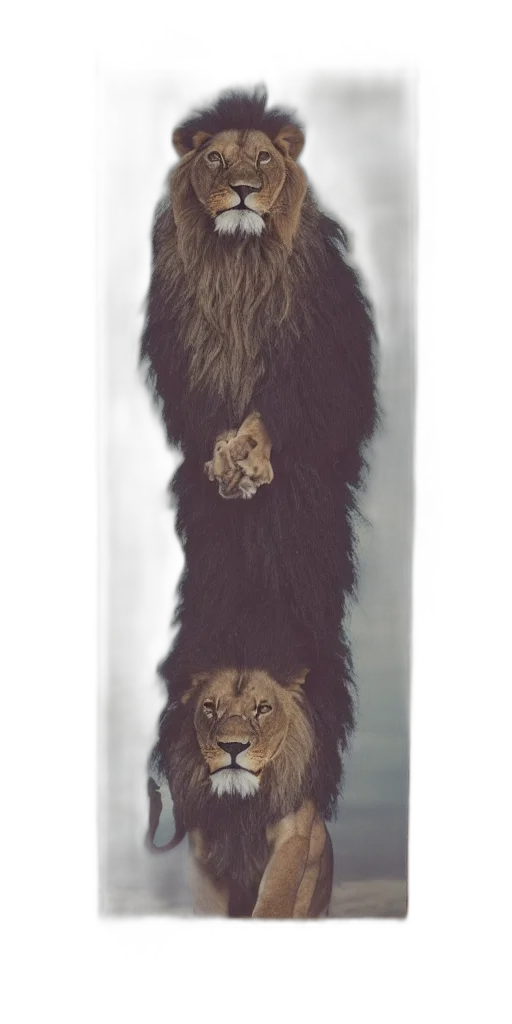 animal, hair, creature, crown transparent PNG cut-out