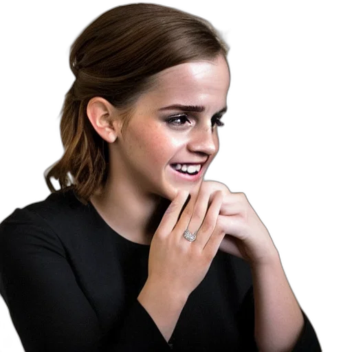 jewelry, face, crown, jacket transparent PNG cut-out