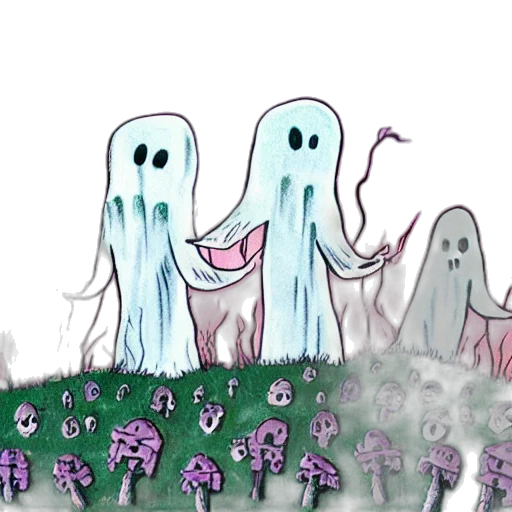 concept art, watercolor, fantasy art, cartoon transparent PNG cut-out