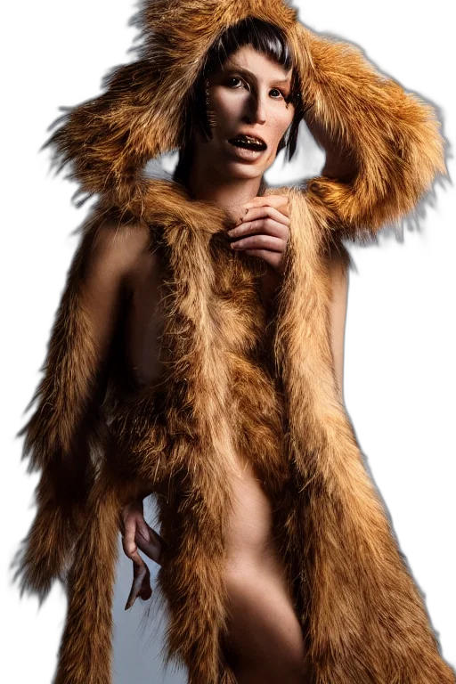 jacket, animal, creature, hair transparent PNG cut-out