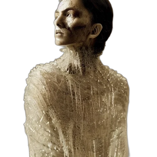 face, mask, dress, jacket transparent PNG cut-out