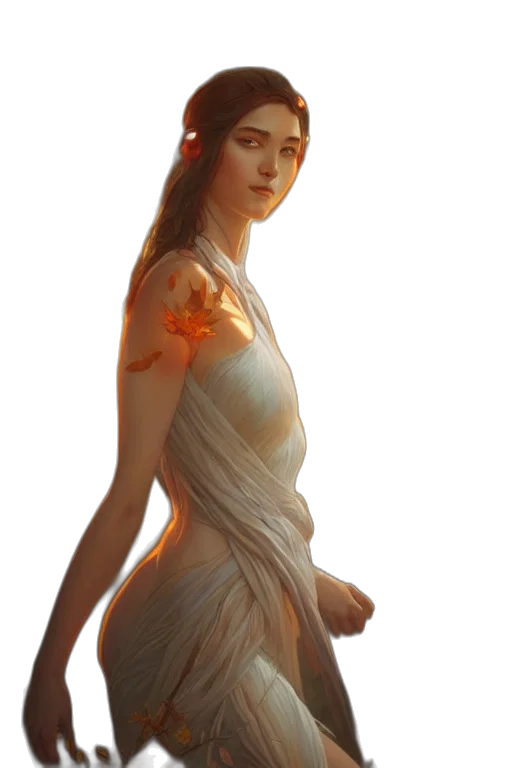 dress, jewelry, flower, crown transparent PNG cut-out