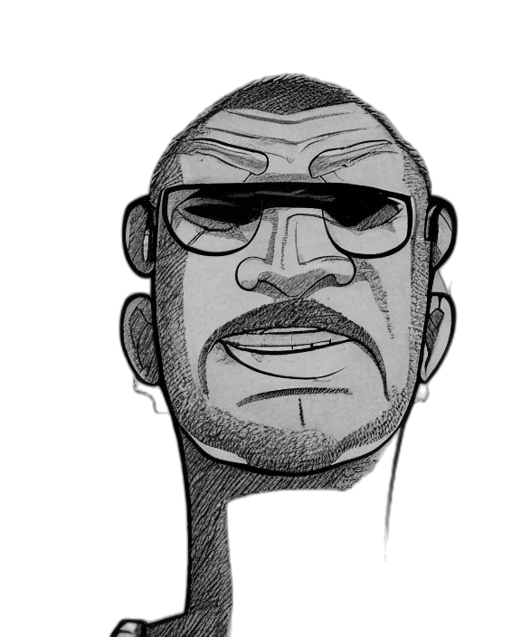 face, staff, robot, cartoon transparent PNG cut-out
