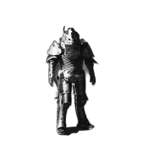 robot, mask, jacket, creature transparent PNG cut-out