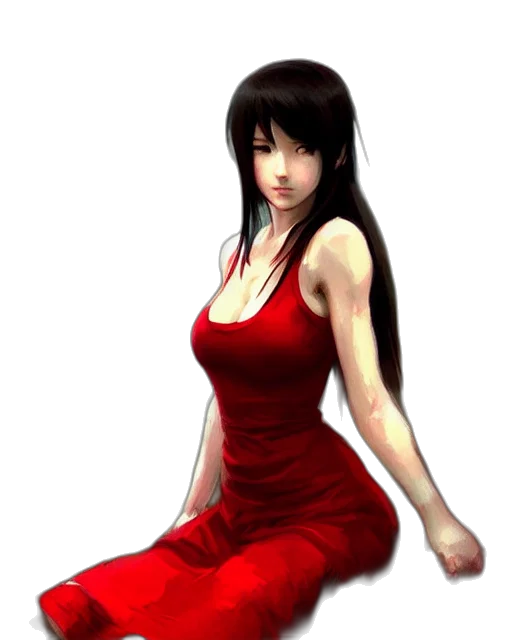 dress, photorealistic, concept art, fantasy art transparent PNG cut-out