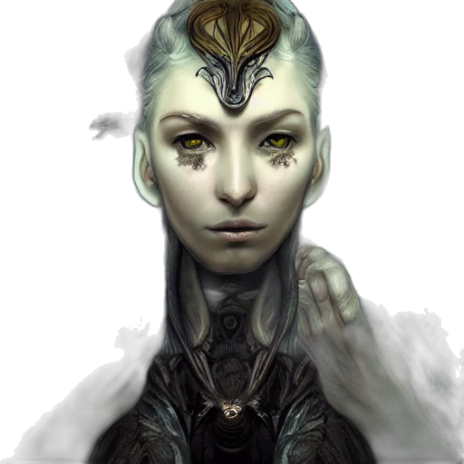 face, dragon, mask, crown transparent PNG cut-out