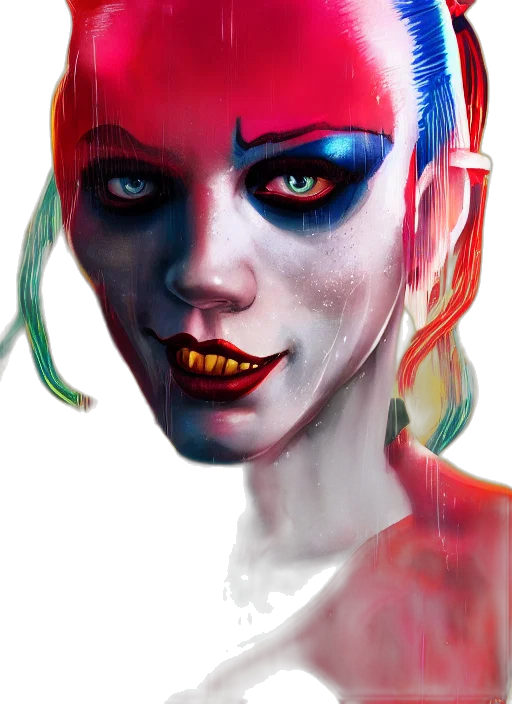 face, mask, creature, concept art transparent PNG cut-out