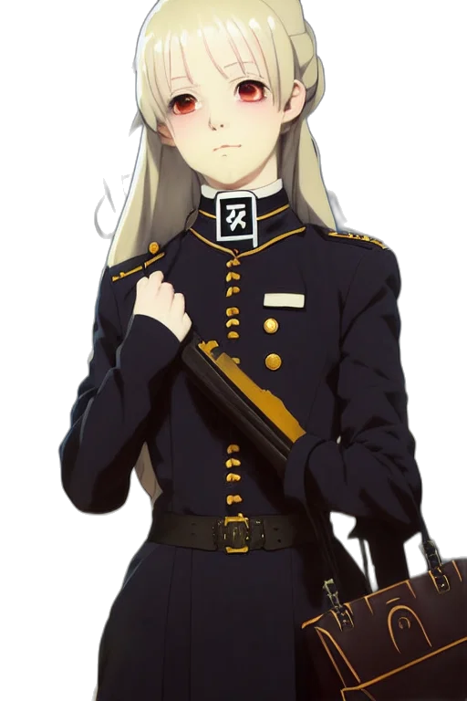 staff, jacket, weapon, crown transparent PNG cut-out