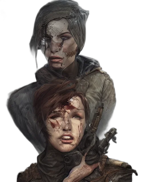 face, mask, weapon, staff transparent PNG cut-out