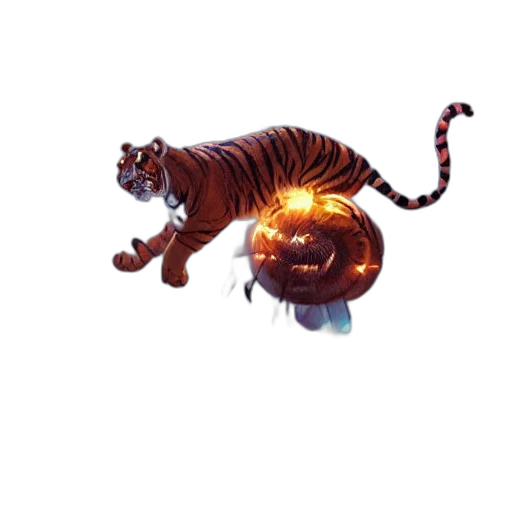 animal, creature, dragon, staff transparent PNG cut-out
