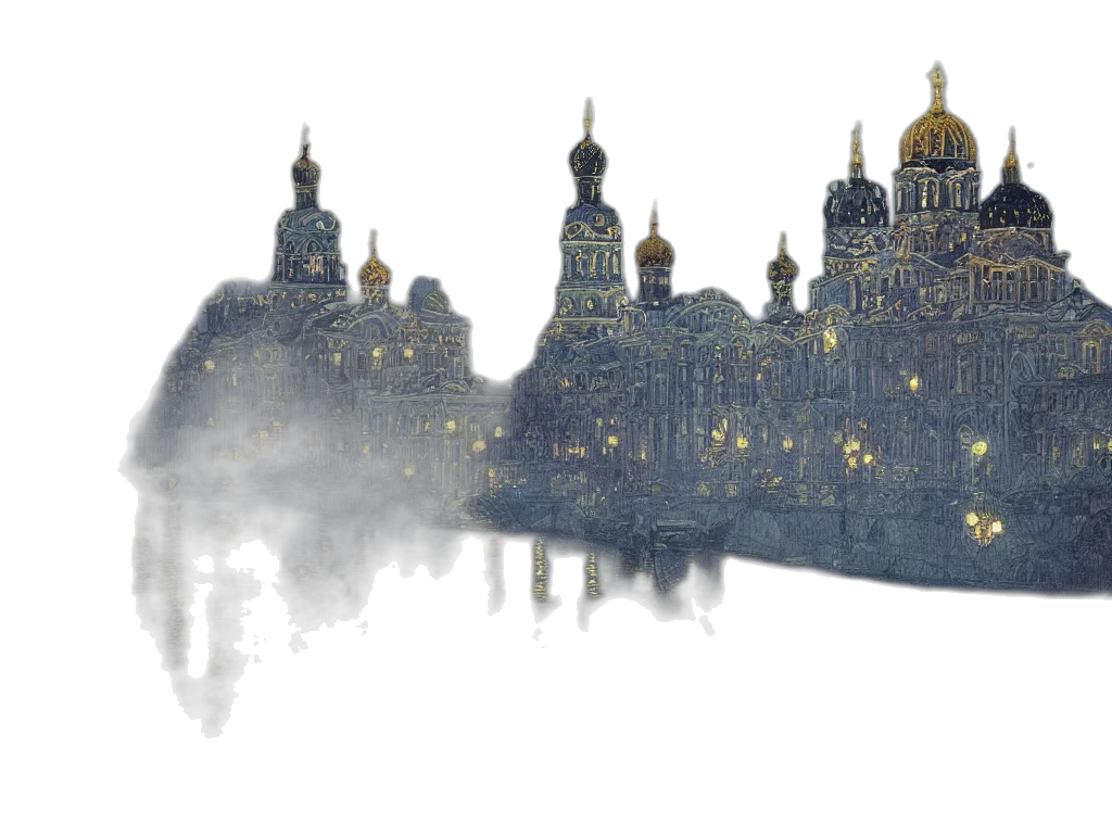 building, concept art, fantasy art, 3d render transparent PNG cut-out