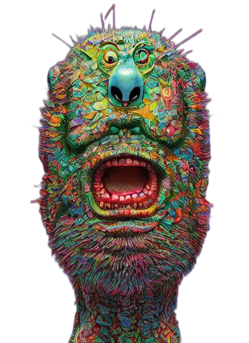 mask, face, creature, animal transparent PNG cut-out