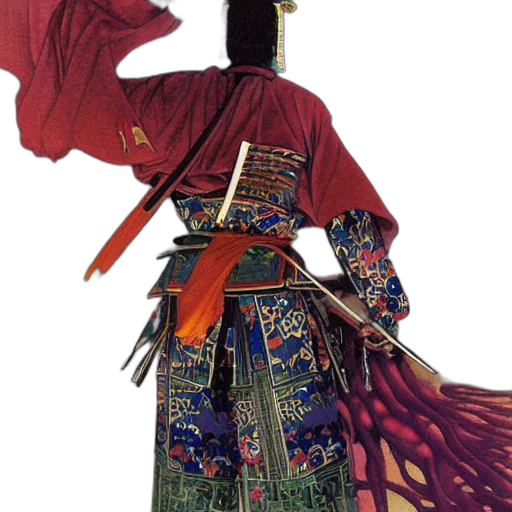 dress, staff, mask, umbrella transparent PNG cut-out