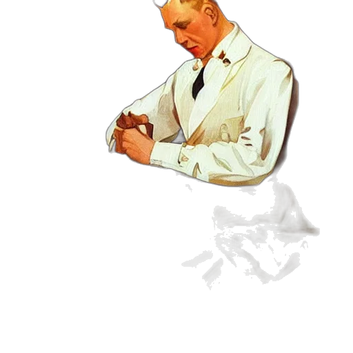 staff, jacket, face, jewelry transparent PNG cut-out
